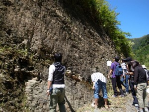 白髪山へ向かう途中