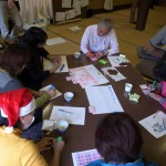 このグループは、まず自分の意見を書いてから話す方式