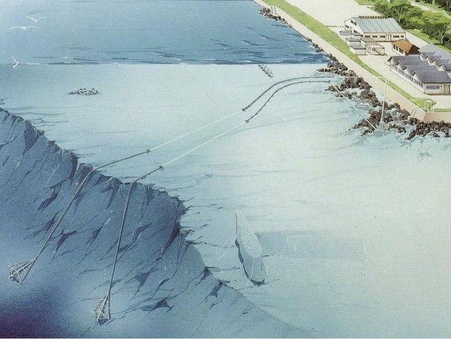 海洋深層水：写真1